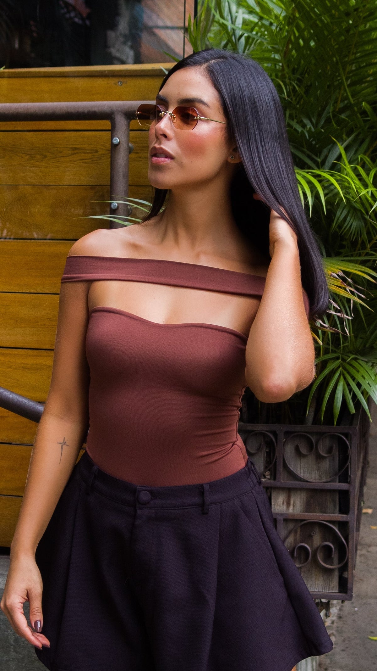 Body Aria color negro para mujer