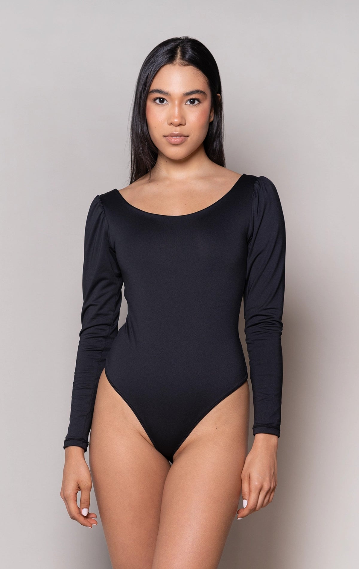 Body Astrid color azul noche para mujer