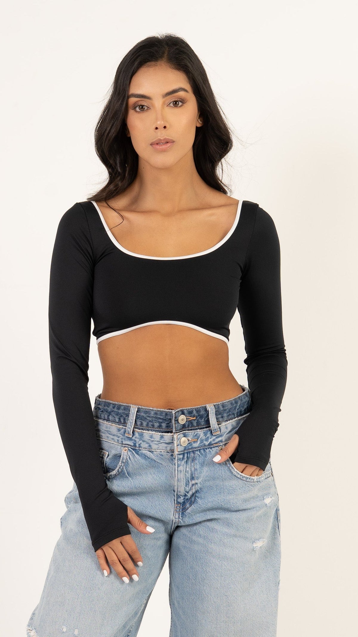 Crop top Monserrat - vista 17 para mujer