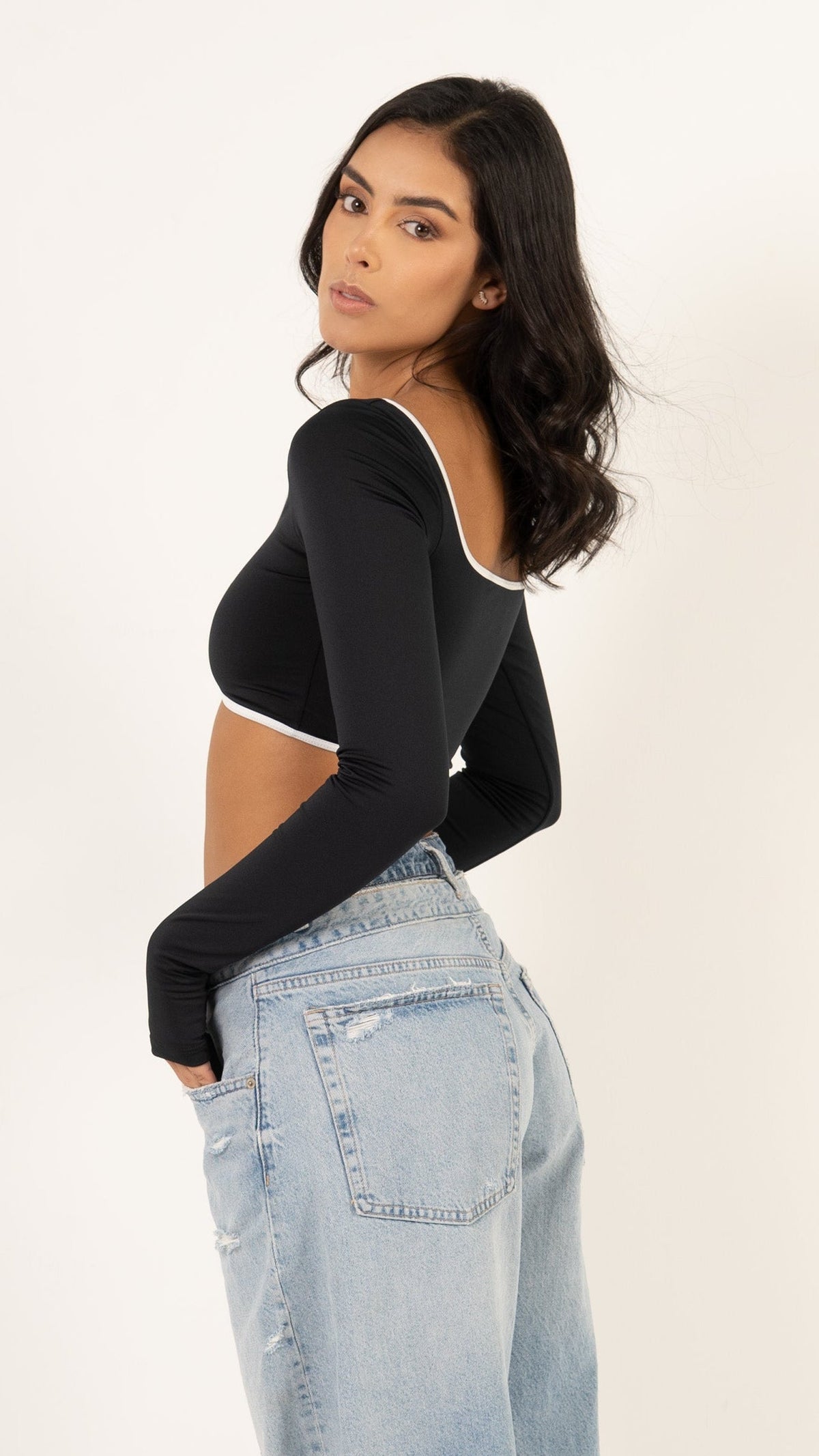 Crop top Monserrat - vista 18 para mujer