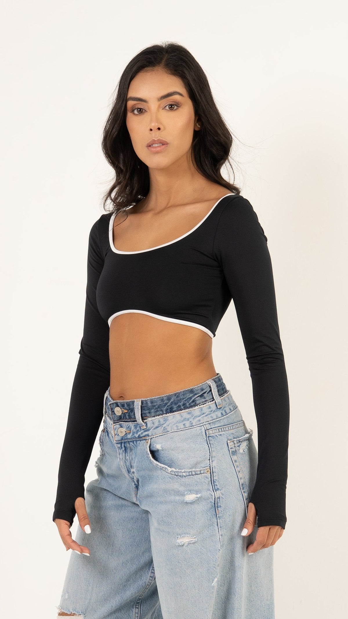 Crop top Monserrat - vista 19 para mujer