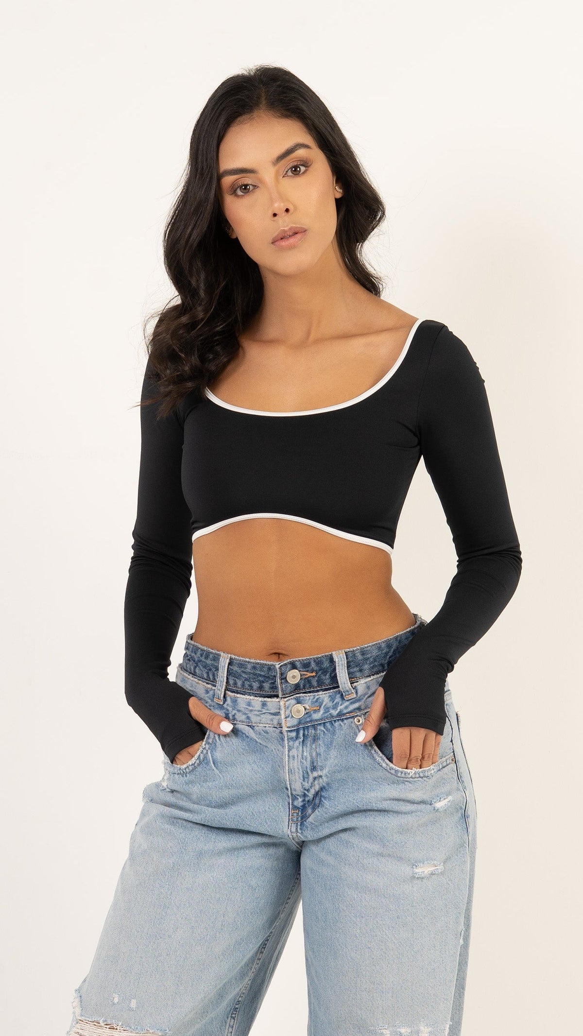 Crop top Monserrat - vista 20 para mujer