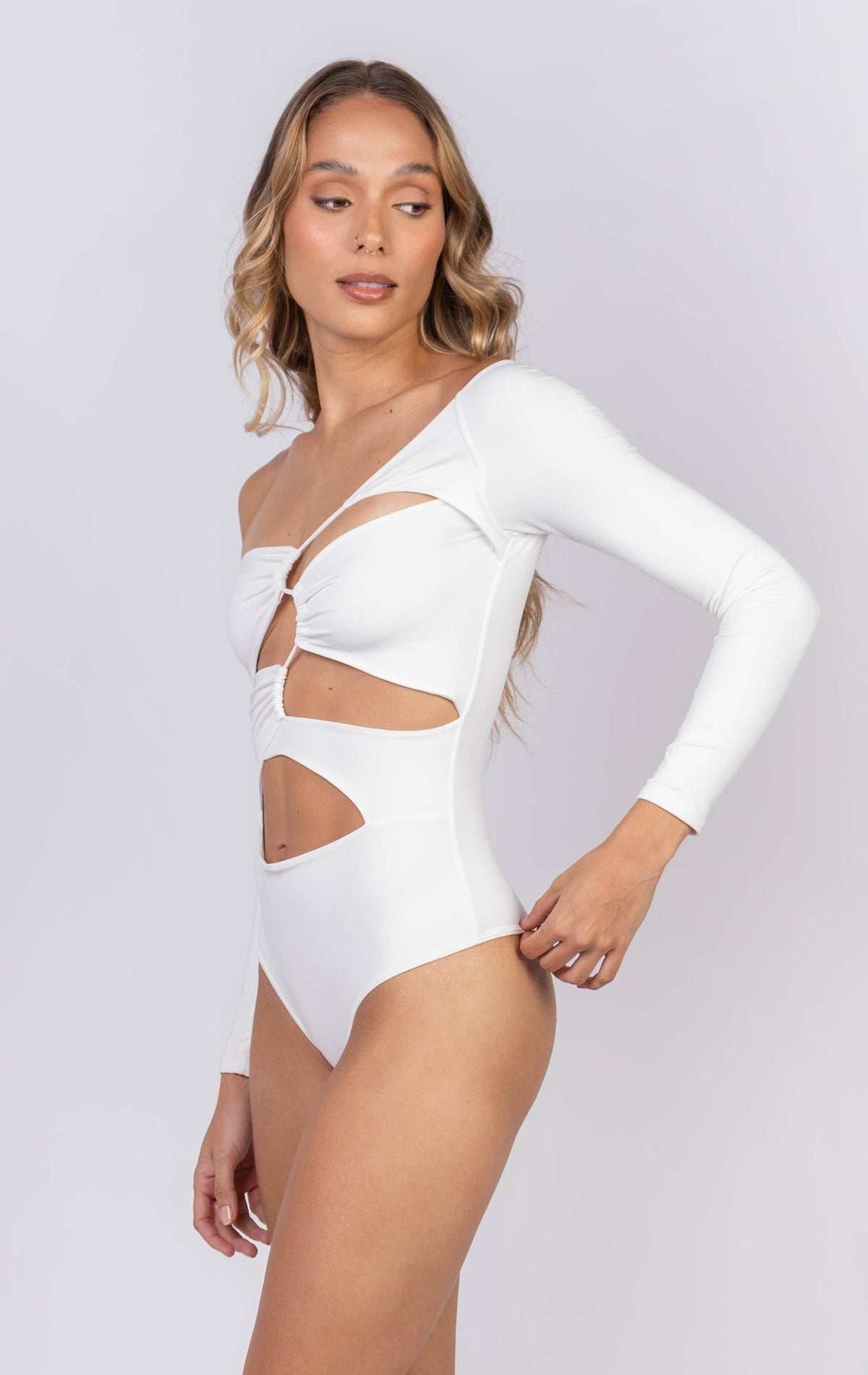 Body Hilda color nude para mujer