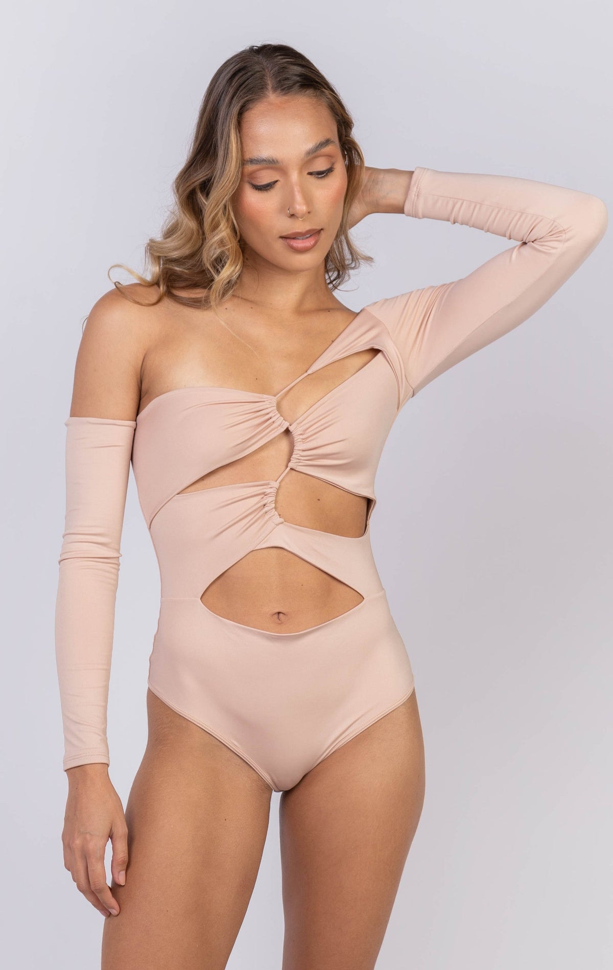 Body Hilda color verde olivo para mujer