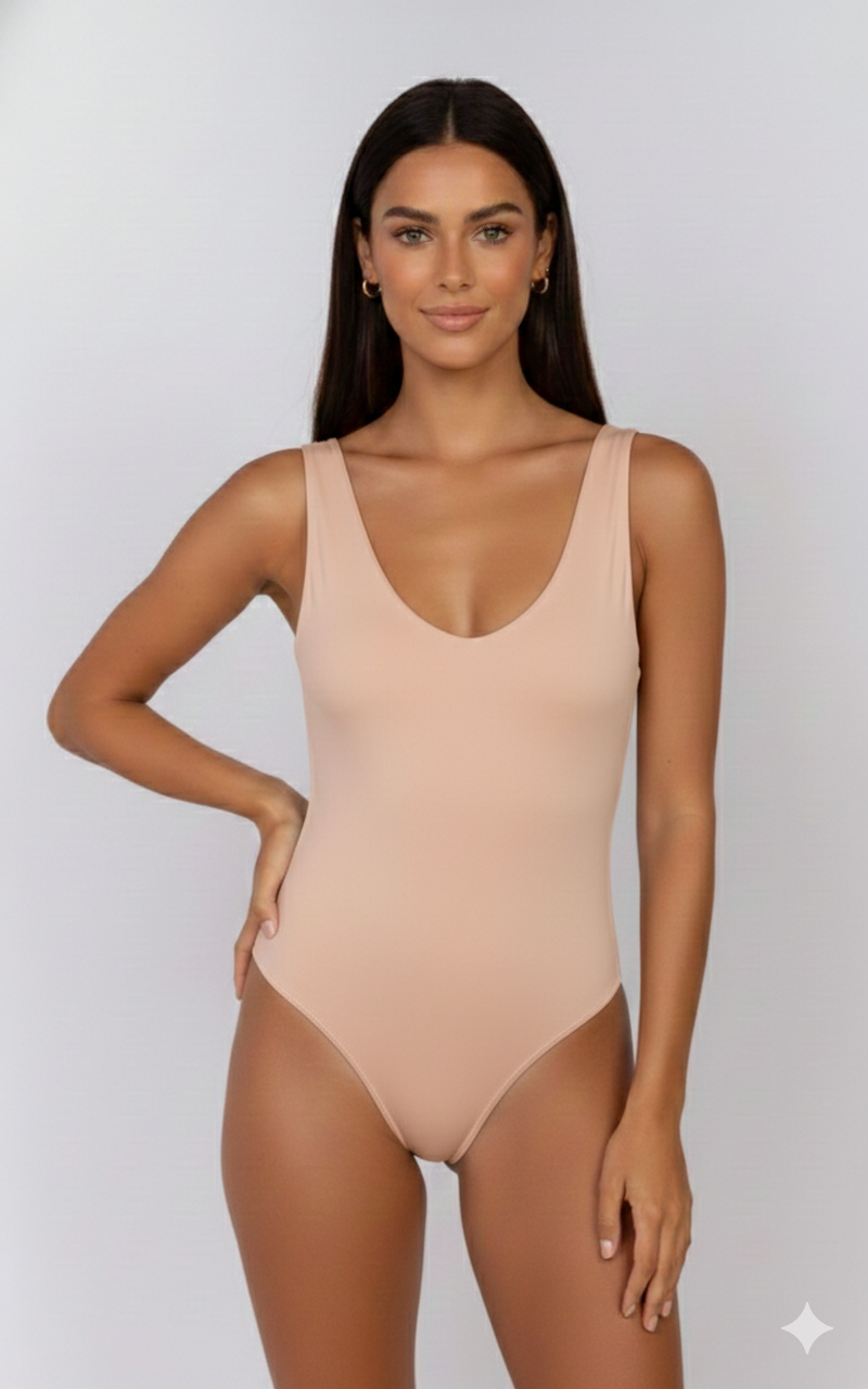 Body Gloria color cocoa para mujer
