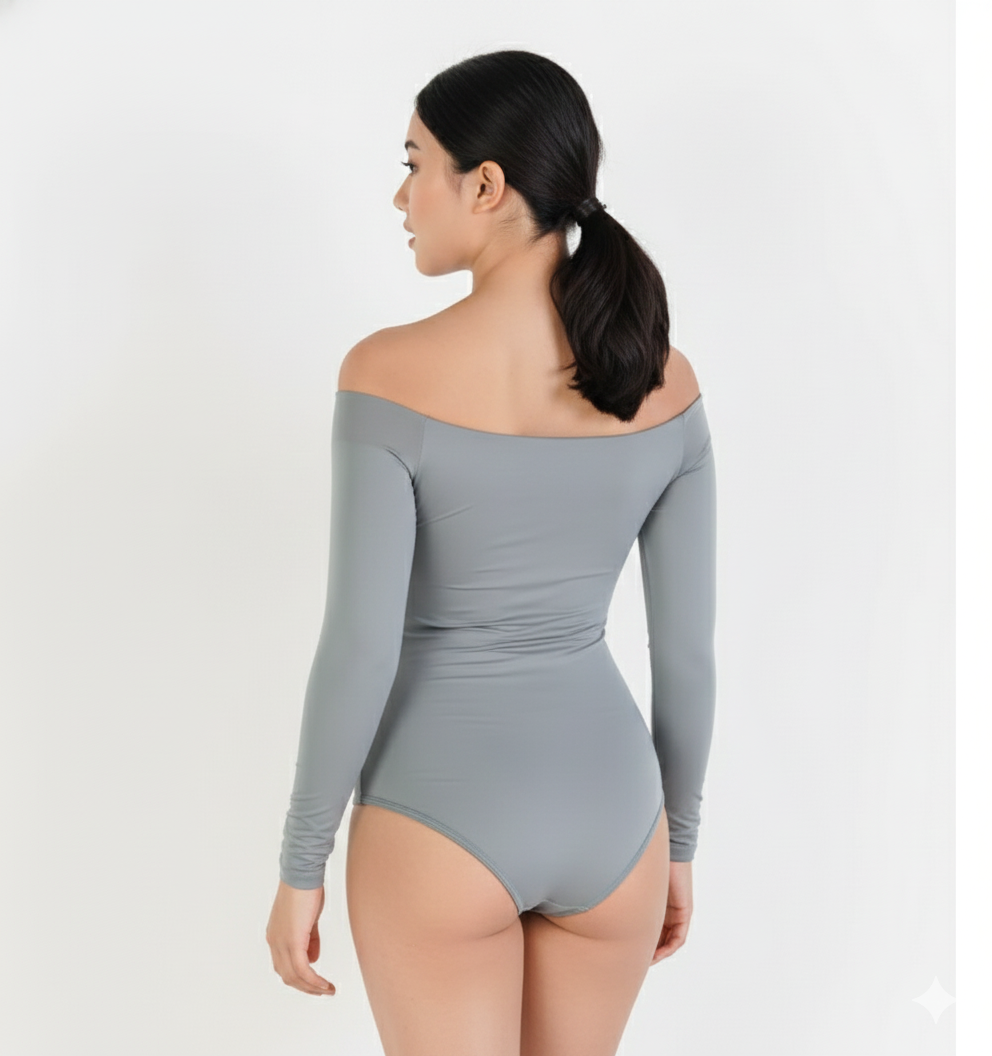Body Martina color verde olivo para mujer